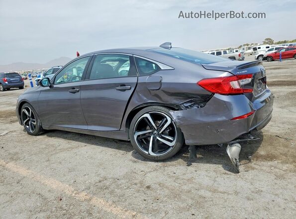 1HGCV1F35LA140468 2020 HONDA ACCORD Silver Rear left