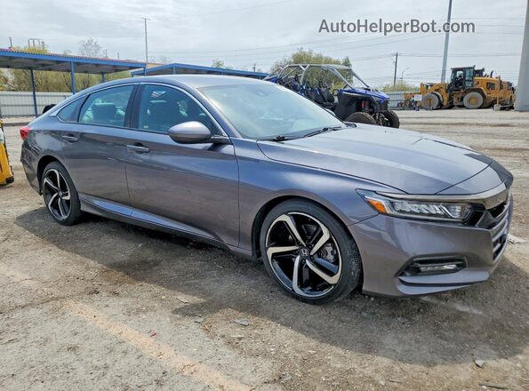 1HGCV1F35LA140468 2020 HONDA ACCORD Silver Front right