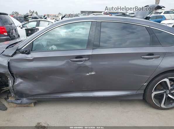 1HGCV1F35LA152670 2020 HONDA ACCORD Серый 