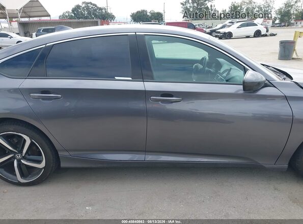 1HGCV1F35LA152670 2020 HONDA ACCORD Серый Панорамный вид салона 360°