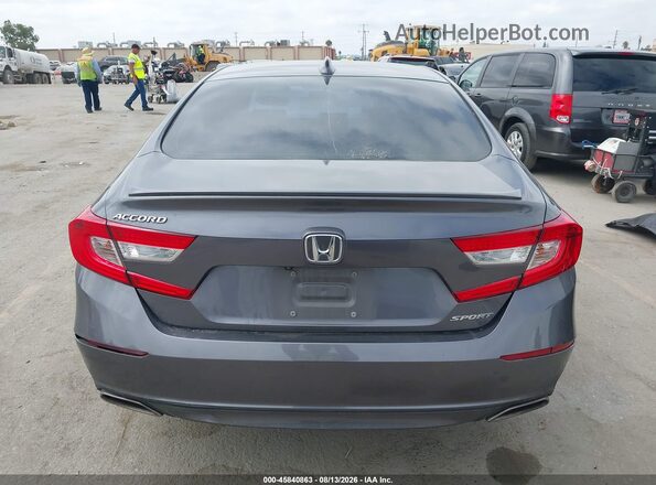 1HGCV1F35LA152670 2020 HONDA ACCORD Серый 
