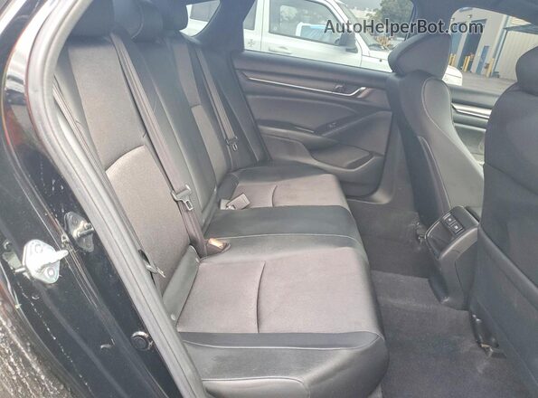 1HGCV1F35MA017965 2021 HONDA ACCORD Черный Вид задних сидений