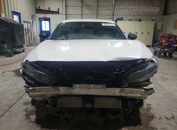 1HGCV1F35MA057446 2021 HONDA ACCORD Белый Вид спереди