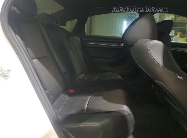 1HGCV1F35MA057446 2021 HONDA ACCORD Белый Вид задних сидений