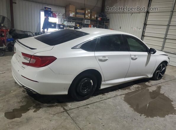 1HGCV1F35MA057446 2021 HONDA ACCORD Белый 