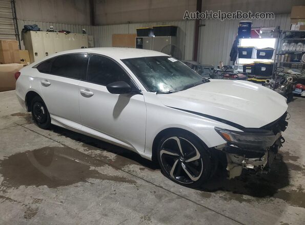1HGCV1F35MA057446 2021 HONDA ACCORD Белый 
