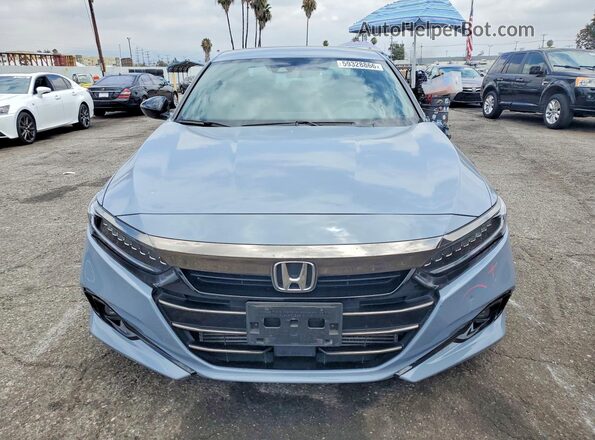 1HGCV1F35NA084020 2022 HONDA ACCORD Gray Դիմացի տեսք