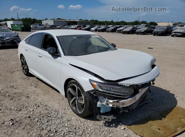 1HGCV1F35NA086186 2022 HONDA ACCORD White Առջևի աջ