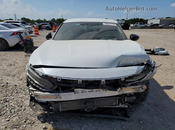 1HGCV1F35NA086186 2022 HONDA ACCORD White Դիմացի տեսք