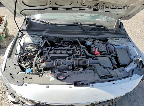 1HGCV1F35NA086186 2022 HONDA ACCORD White Սալոնի հետևի տեսք