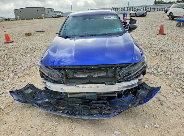 1HGCV1F35NA121597 2022 HONDA ACCORD Blue Widok z przodu