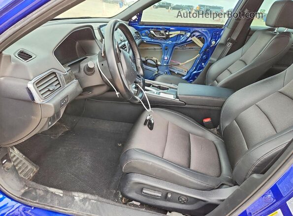 1HGCV1F35NA121597 2022 HONDA ACCORD Blue Widok wnętrza z przodu