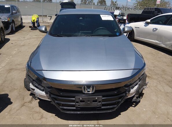 1HGCV1F36JA218740 2018 HONDA ACCORD Серебряный Вид щитка приборов