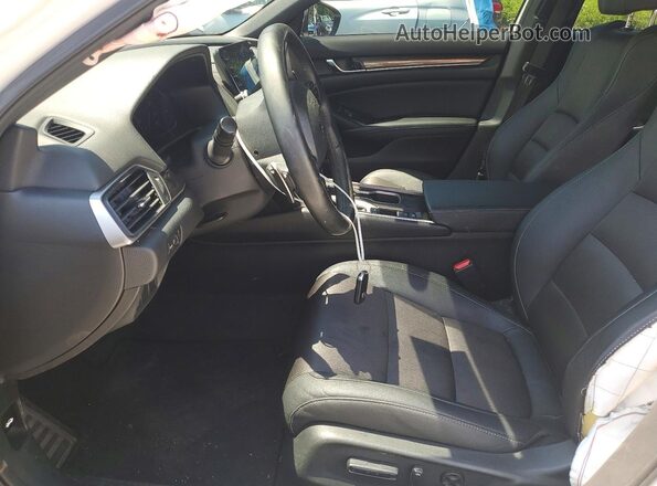 1HGCV1F36KA016403 2019 HONDA ACCORD White Սալոնի դիմացի տեսք