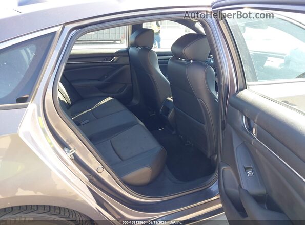 1HGCV1F36KA098472 2019 HONDA ACCORD Gray VIN sticker view