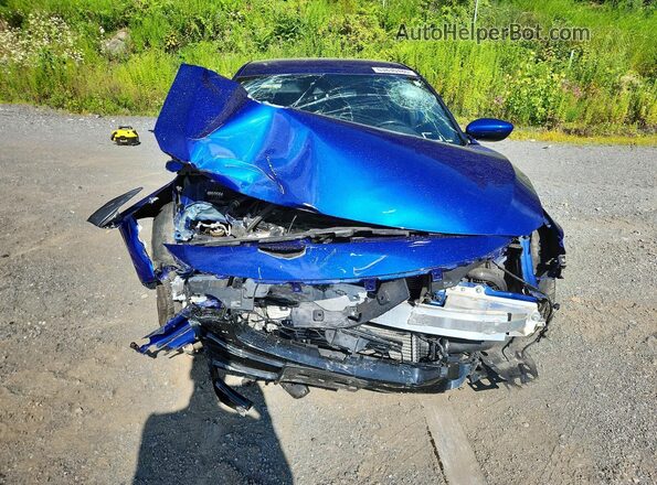 1HGCV1F36KA170223 2019 HONDA ACCORD Blue Vista frontal