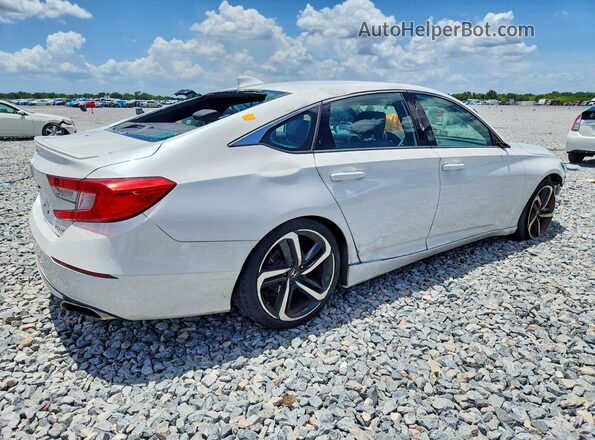 1HGCV1F36LA041190 2020 HONDA ACCORD White Tył prawy