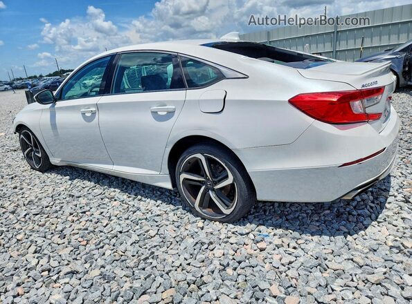 1HGCV1F36LA041190 2020 HONDA ACCORD White Tył lewy