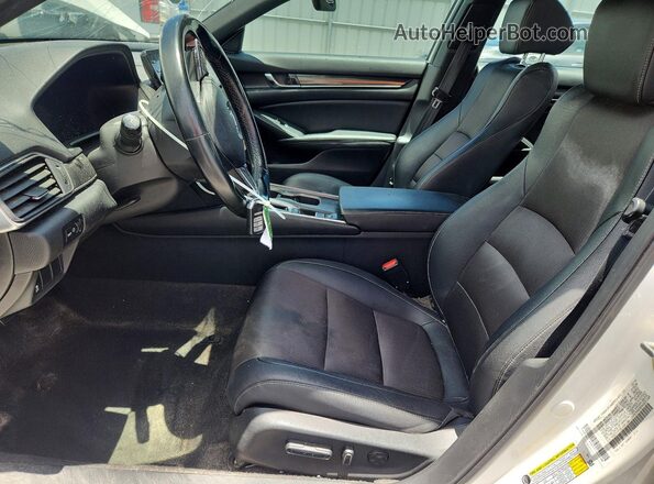 1HGCV1F36LA041190 2020 HONDA ACCORD White Widok wnętrza z przodu