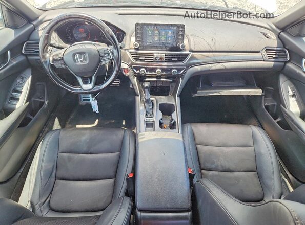 1HGCV1F36LA041190 2020 HONDA ACCORD White Widok deski rozdzielczej