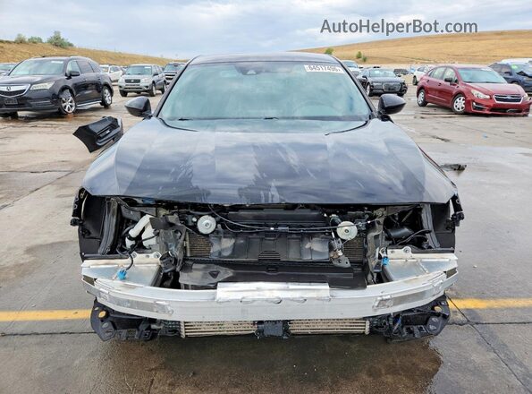 1HGCV1F36LA050889 2020 HONDA ACCORD Black Դիմացի տեսք