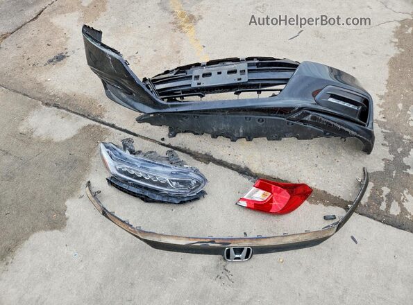 1HGCV1F36LA050889 2020 HONDA ACCORD Black Շարժիչի բաժամունքի տեսք