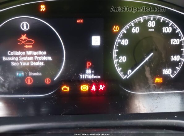 1HGCV1F36LA066932 2020 HONDA ACCORD Gray Вид задніх сидінь