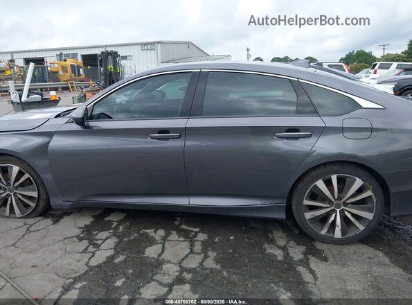 1HGCV1F36LA066932 2020 HONDA ACCORD Gray Вид задньої частини салону