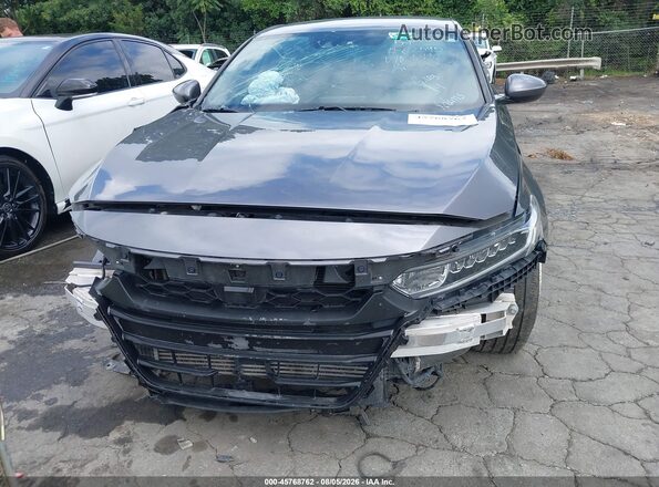 1HGCV1F36LA066932 2020 HONDA ACCORD Gray Вид панелі приладів