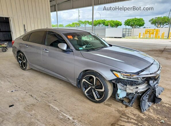 1HGCV1F36LA078546 2020 HONDA ACCORD Silver Front right