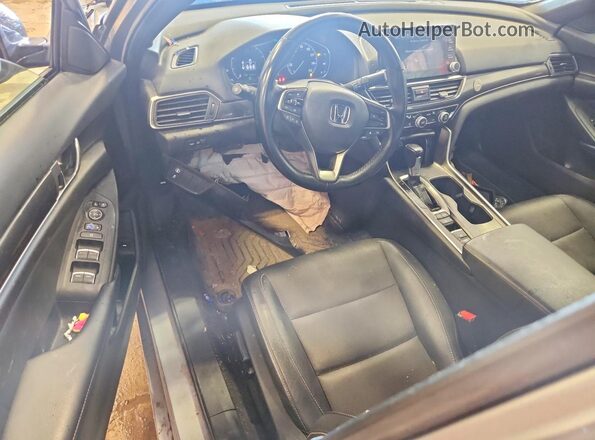 1HGCV1F36MA109134 2021 HONDA ACCORD Silver Вид панелі приладів