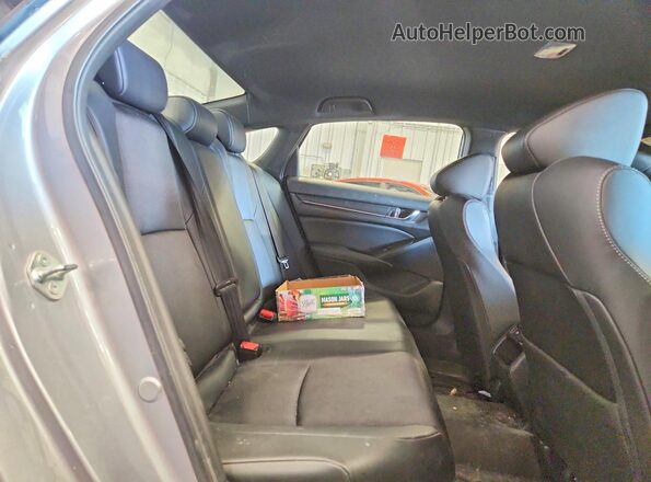 1HGCV1F36MA109134 2021 HONDA ACCORD Silver Вид задніх сидінь
