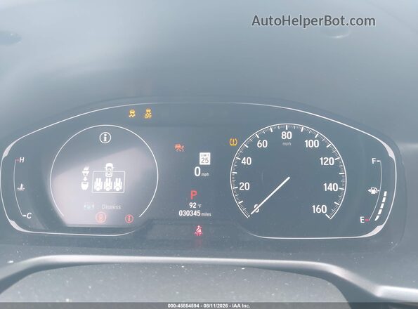 1HGCV1F36NA075293 2022 HONDA ACCORD Light Blue Вид задніх сидінь