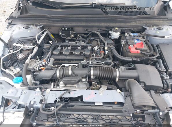 1HGCV1F36NA075293 2022 HONDA ACCORD Light Blue Вид ззаду