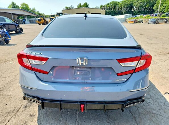 1HGCV1F36NA112777 2022 HONDA ACCORD Blue Vista trasera