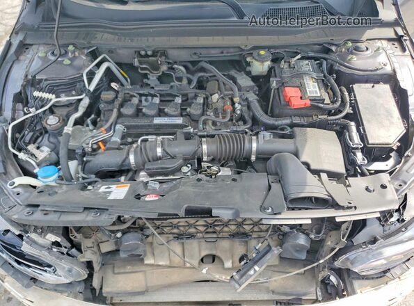 1HGCV1F37JA103077 2018 HONDA ACCORD Gray Սալոնի հետևի տեսք