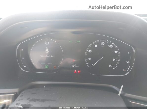 1HGCV1F37JA170570 2018 HONDA ACCORD White უკანა სავარძლების ხედი