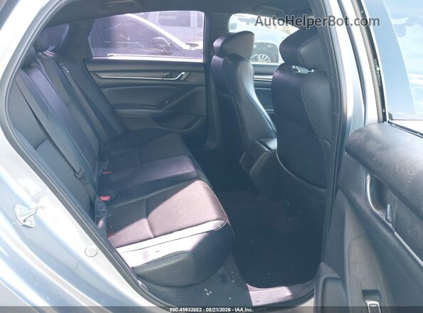1HGCV1F37JA239919 2018 HONDA ACCORD Silver VIN კოდის სტიკერის ხედი