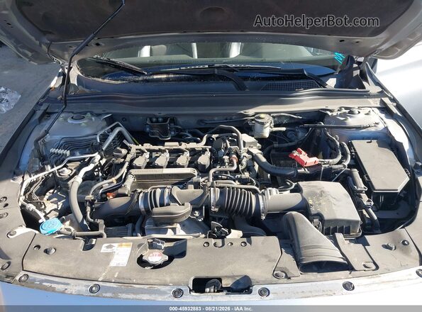 1HGCV1F37JA239919 2018 HONDA ACCORD Silver უკანა ხედი