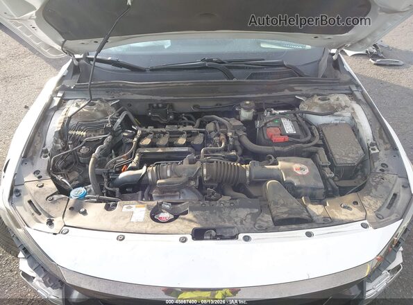1HGCV1F37JA242416 2018 HONDA ACCORD Белый Вид сзади