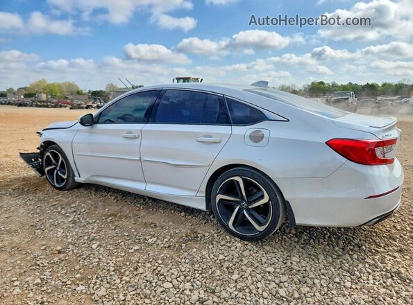 1HGCV1F37JA248569 2018 HONDA ACCORD White უკანა მარცხენა