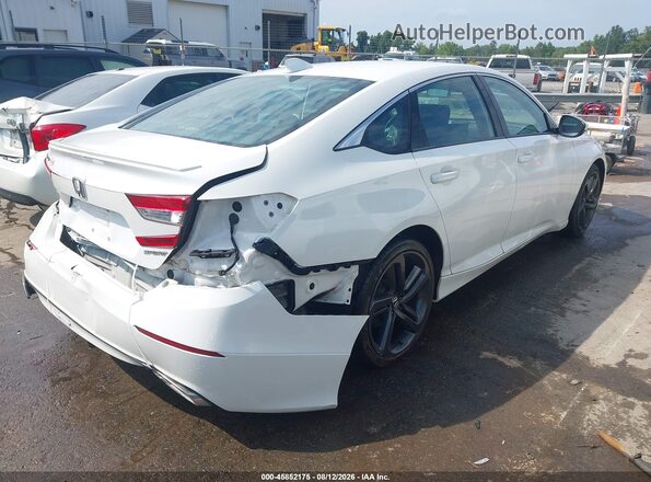 1HGCV1F37KA086525 2019 HONDA ACCORD White Rear right