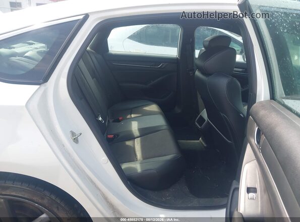1HGCV1F37KA086525 2019 HONDA ACCORD White VIN sticker view