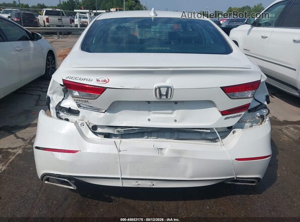1HGCV1F37KA086525 2019 HONDA ACCORD White 