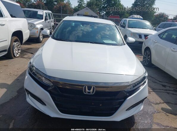 1HGCV1F37KA086525 2019 HONDA ACCORD White Rear interior view