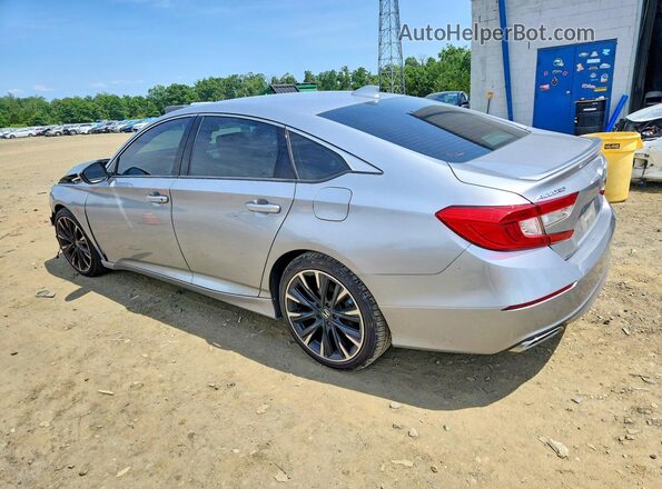 1HGCV1F37KA145489 2019 HONDA ACCORD Silver Tył lewy
