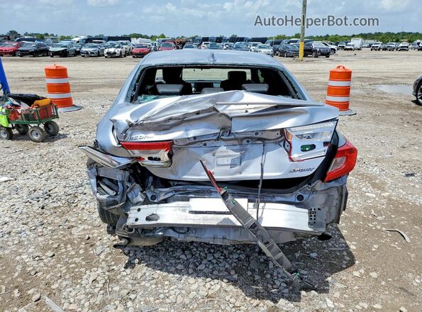 1HGCV1F37KA153284 2019 HONDA ACCORD Silver Rear view