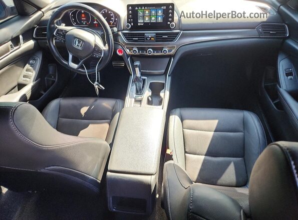 1HGCV1F37LA039190 2020 HONDA ACCORD Серебряный Вид панели приборов