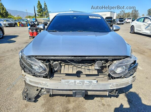 1HGCV1F37LA039190 2020 HONDA ACCORD Серебряный Вид спереди