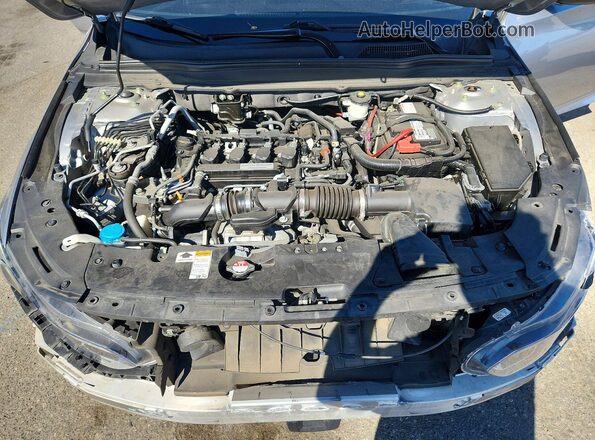 1HGCV1F37LA039190 2020 HONDA ACCORD Серебряный Вид задней части салона